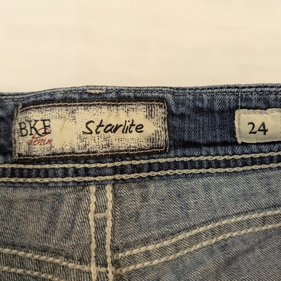 BKE Starlite Size 24 Cropped Jeans - Picture 5 of 12